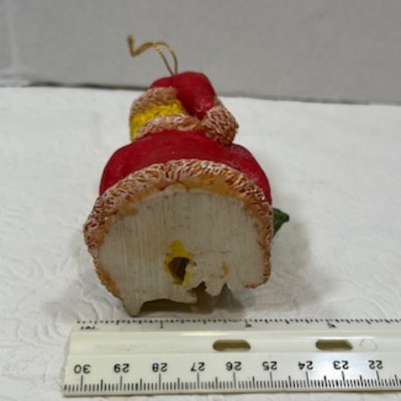 VTG University of Iowa Hawkeyes Mascot Christmas Hanging Ornament Collectible - Picture 6 of 9